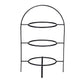 ASA Selection Edelstahl-Etagere, Dessertteller, 3-stufig schwarz ASA Selection Edelstahl-Etagere, Dessertteller, 3-stufig schwarz