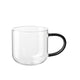 ASA Selection coppa glas Henkelbecher, schwarzer Henkel ASA Selection coppa glas Henkelbecher, schwarzer Henkel