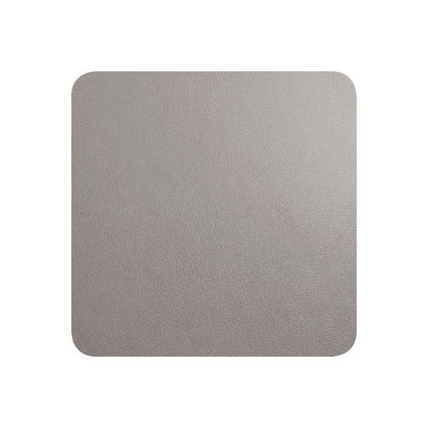 ASA Selection "table tops leder" Glasuntersetzer cement 4er Set