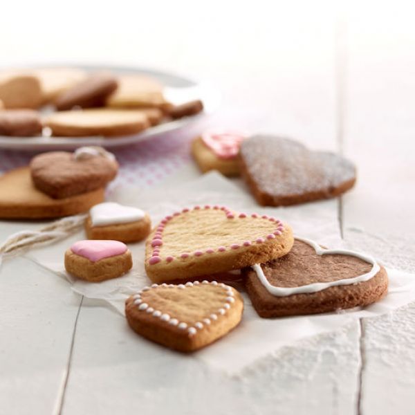 lékué Cookie Puzzle "hearts"