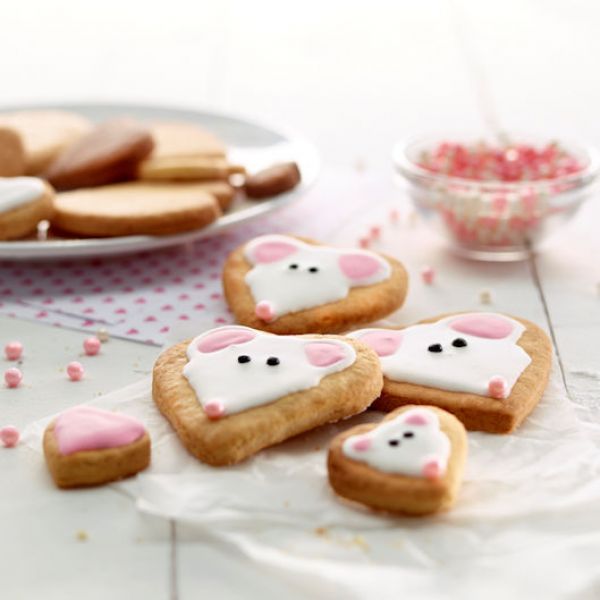 lékué Cookie Puzzle "hearts"