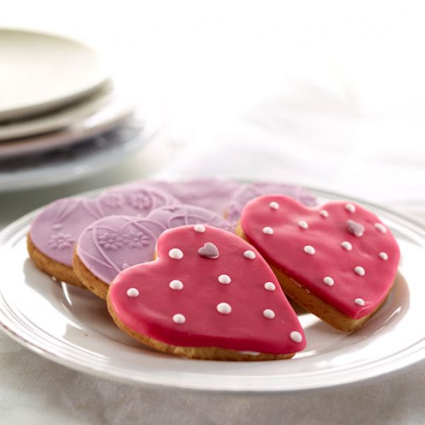 lékué Cookie Puzzle "hearts"
