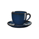 ASA Selection saisons Cappuccinotasse mit Unterteller, midnight blue