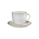 ASA Selection saisons Cappuccinotasse mit Unterteller, sand