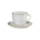 ASA Selection saisons Cappuccinotasse mit Unterteller, sand