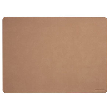 ASA Untersetzer-Set Aus Weichem Leder, 10 X 10 Cm, Braun – 4 Stück, Schützt Tische Vor Nässe & Flecken