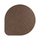 ASA Selection table tops organic vegan Tischset quadratisch nougat