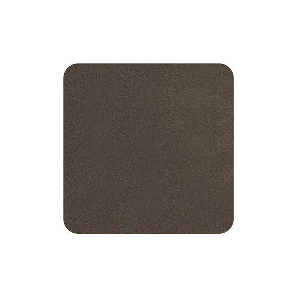 ASA Selection "table tops" 4er Set Untersetzer soft leather earth