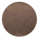 ASA Selection table tops vegan leather Tischset nougat rund