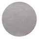 ASA Selection table tops vegan leather Tischset silver cloud rund