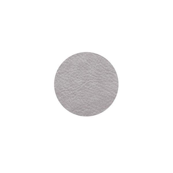 ASA Selection "table tops vegan leather" 4er Set Untersetzer silver cloud rund