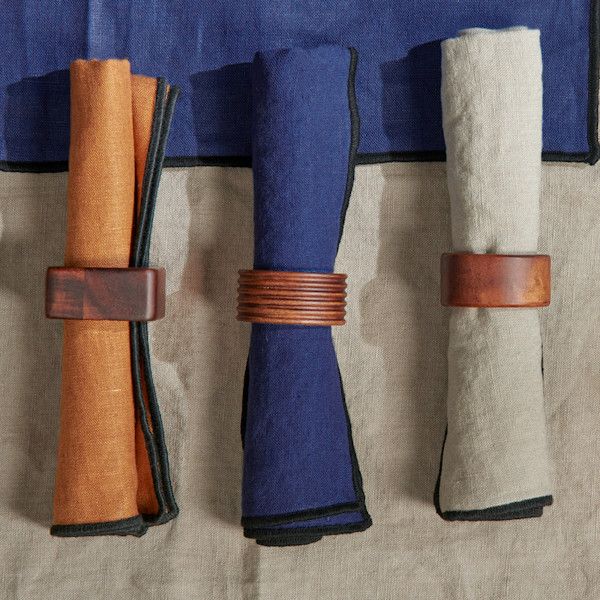 ASA Selection "textil" Leinenserviette, ginger