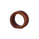 ASA Selection wood 2er Set Serviettenringe, rund, glatt
