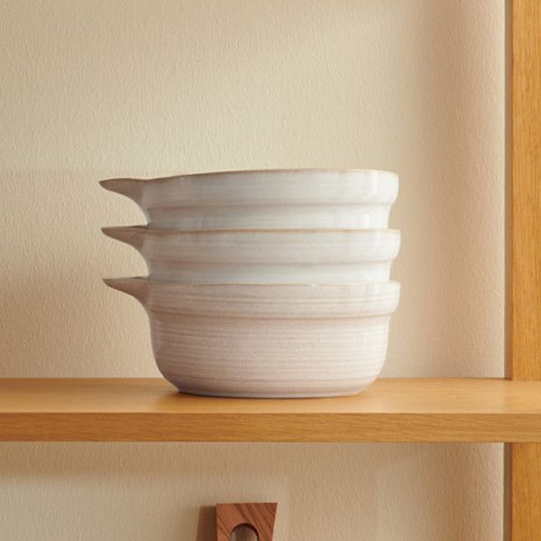 ASA Selection "manuale" Schale mit Ausgießer 17,5 cm oat