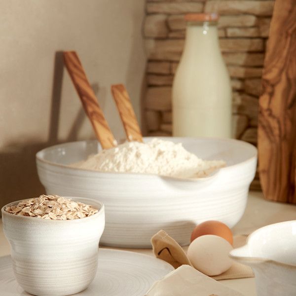 ASA Selection "manuale" Schale mit Ausgießer 27 cm oat