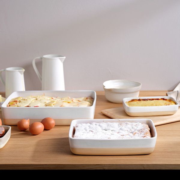 ASA Selection "grande" al forno Auflaufform, weiss, rechteckig 36x26 cm