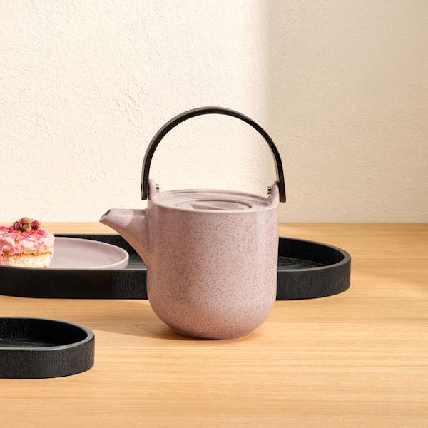 ASA Selection "coppa hanami" Teekanne mit Holzgriff, 0,6l