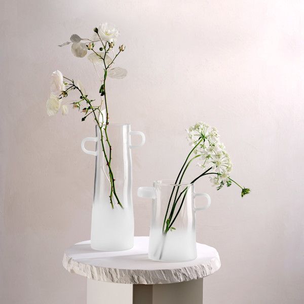 ASA Selection "rayu" Glasvase frosted 28 cm