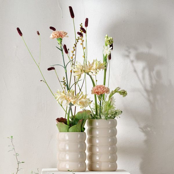 ASA Selection "loopy" Vase summer sand 21cm