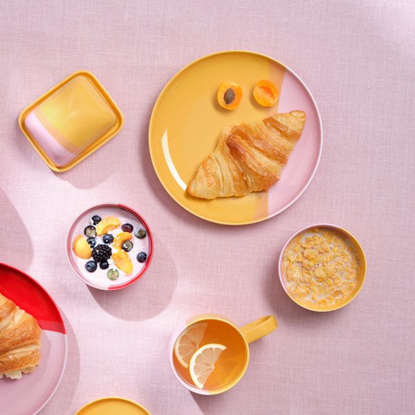 ASA Selection "joy" Dessertteller, passion fruit smoothie