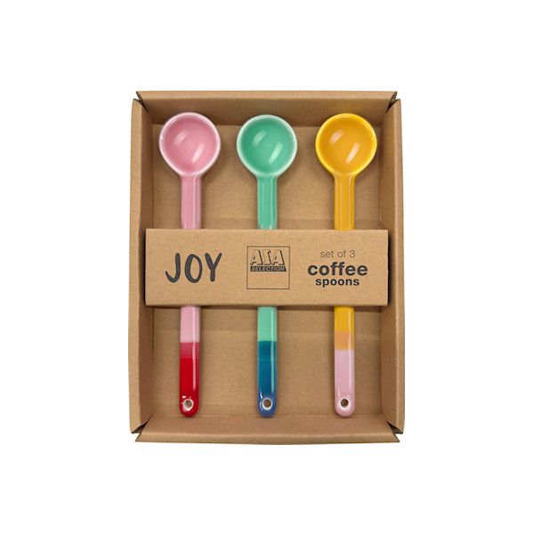 ASA Selection "joy" 3er Set Löffel 15cm, smoothie colors
