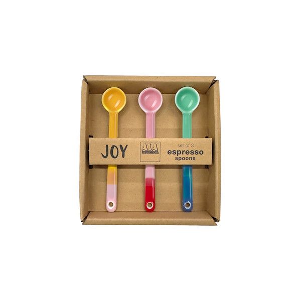 ASA Selection "joy" 3er Set Löffel 10cm, smoothie colors