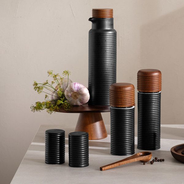 ASA Selection "kitchen'art" Pfeffer-/ Salzmühle 17,2cm, black