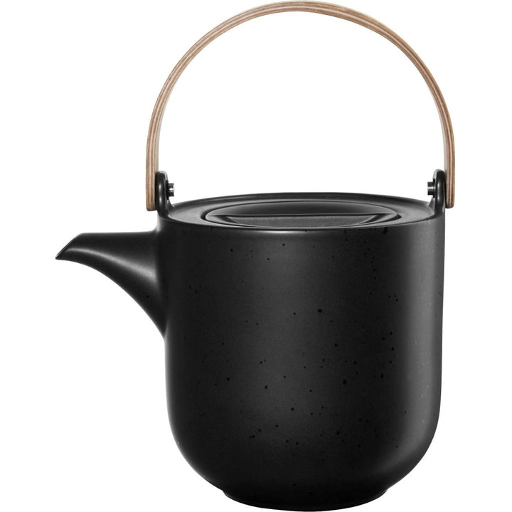 ASA Selection "coppa kuro" Teekanne mit Holzgriff, 1,5 l