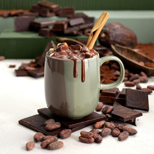 ASA Selection "joy" hoher Henkelbecher, cocoa pistachio