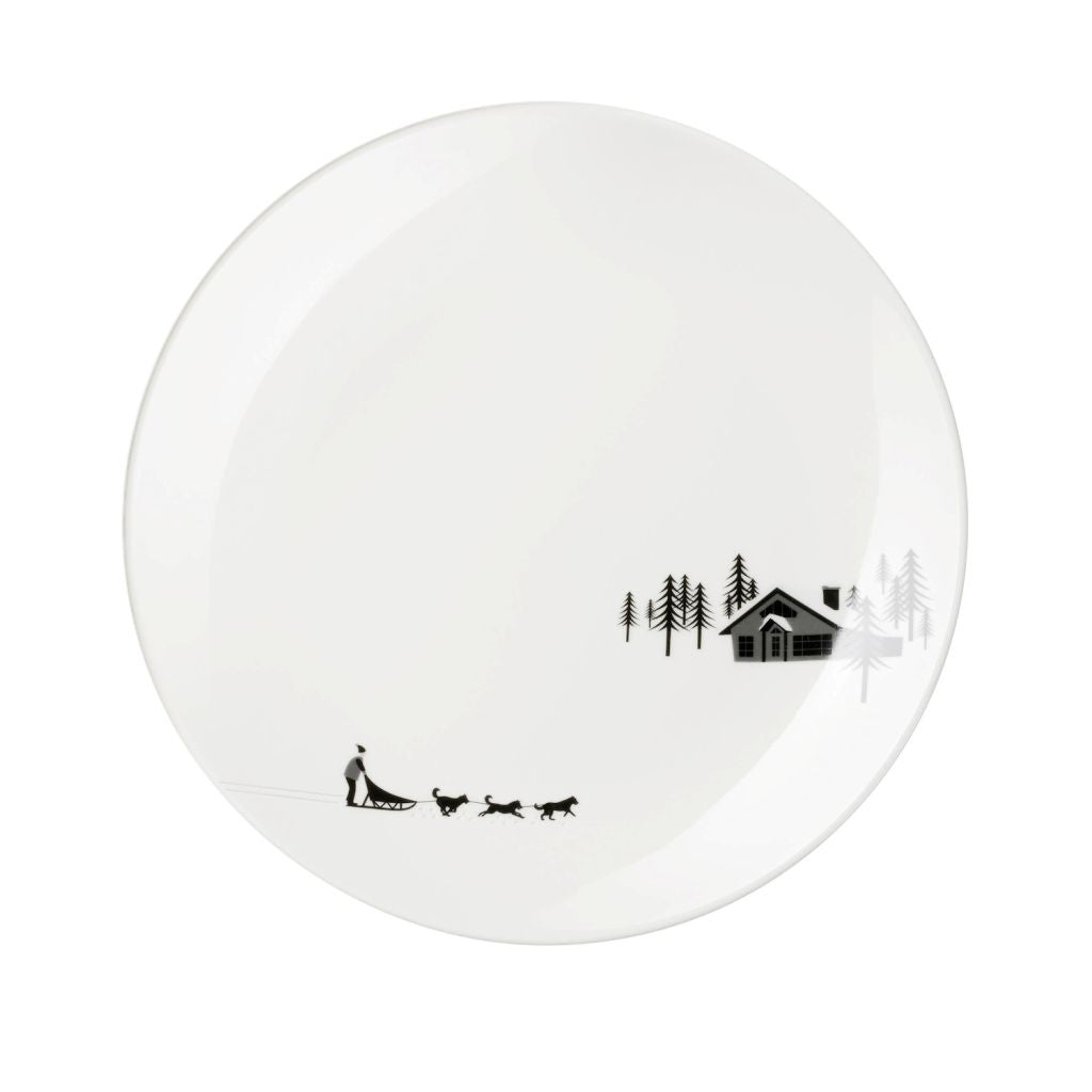 ASA Selection "xmas" Dessertteller sled dogs