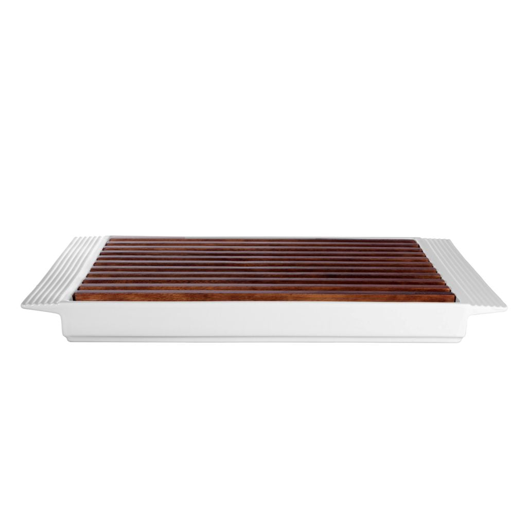 ASA Selection "kitchen'art" Brotschneidebrett, white