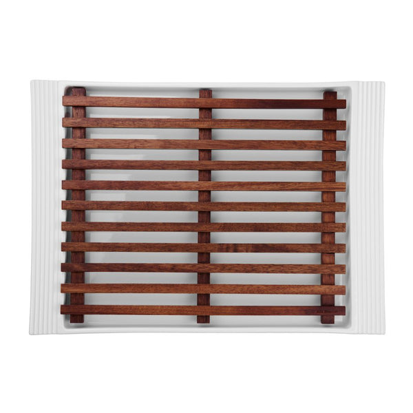 ASA Selection "kitchen'art" Brotschneidebrett, white