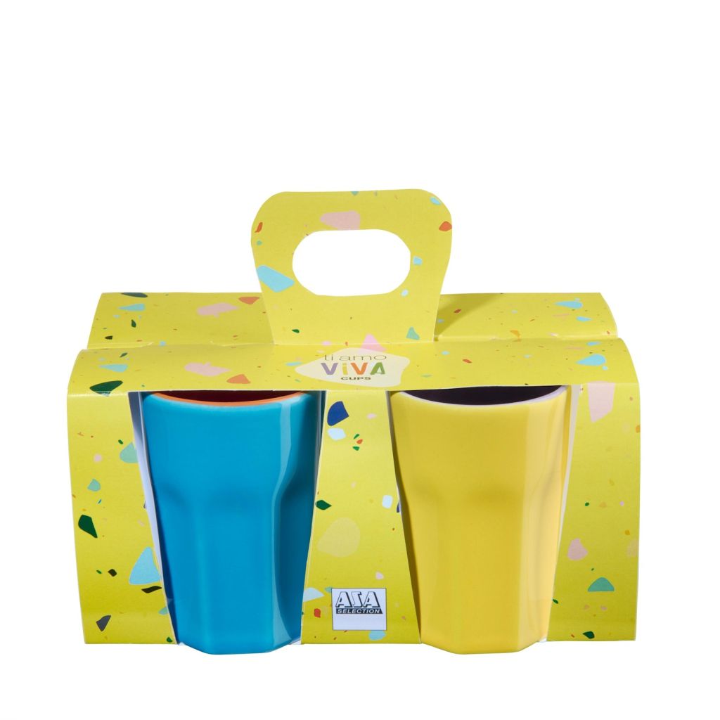 ASA Selection "ti amo viva" 4er Set Espressobecher