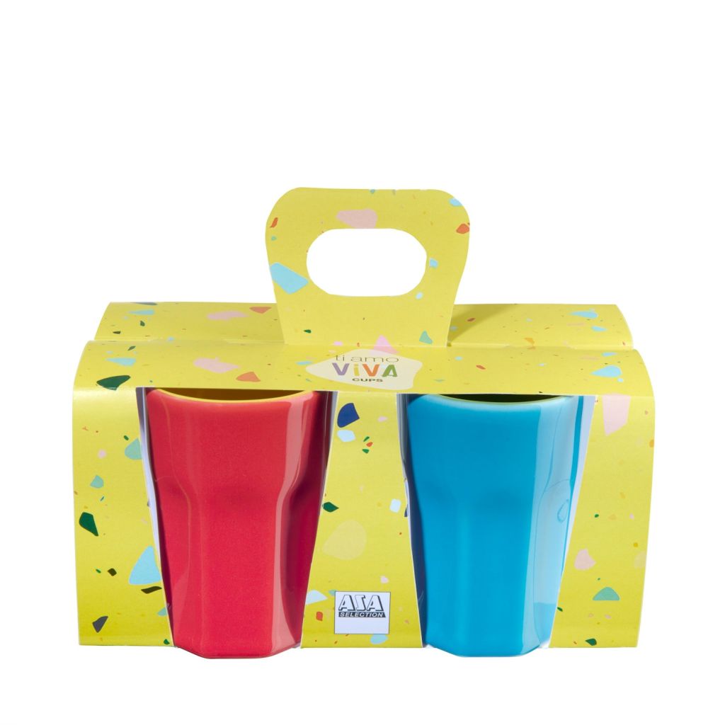 ASA Selection "ti amo viva" 4er Set Espressobecher