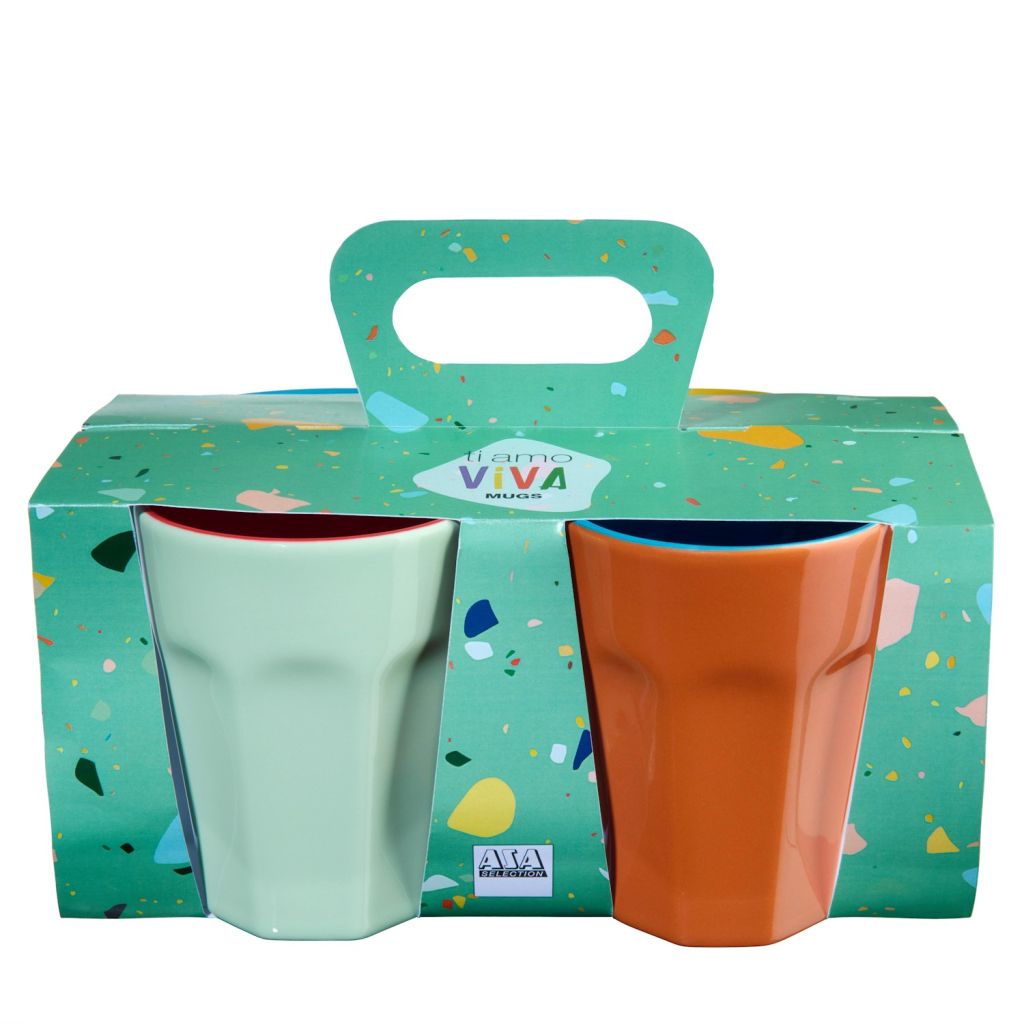 ASA Selection "ti amo viva" 4er Set Cappuccinobecher