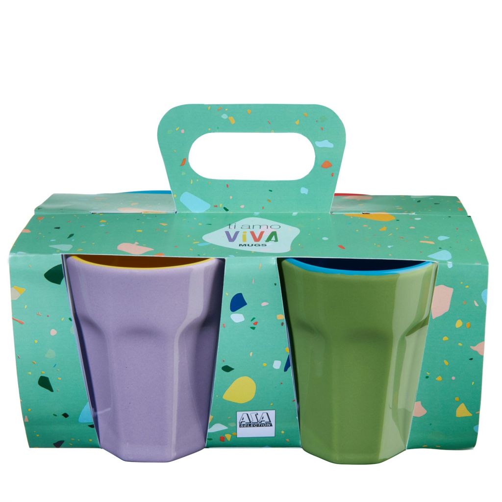 ASA Selection "ti amo viva" 4er Set Cappuccinobecher