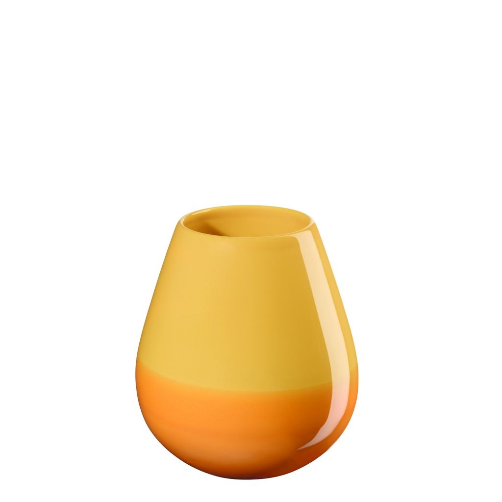 ASA Selection "ease" Vase orange smoothie 18 cm bauchig