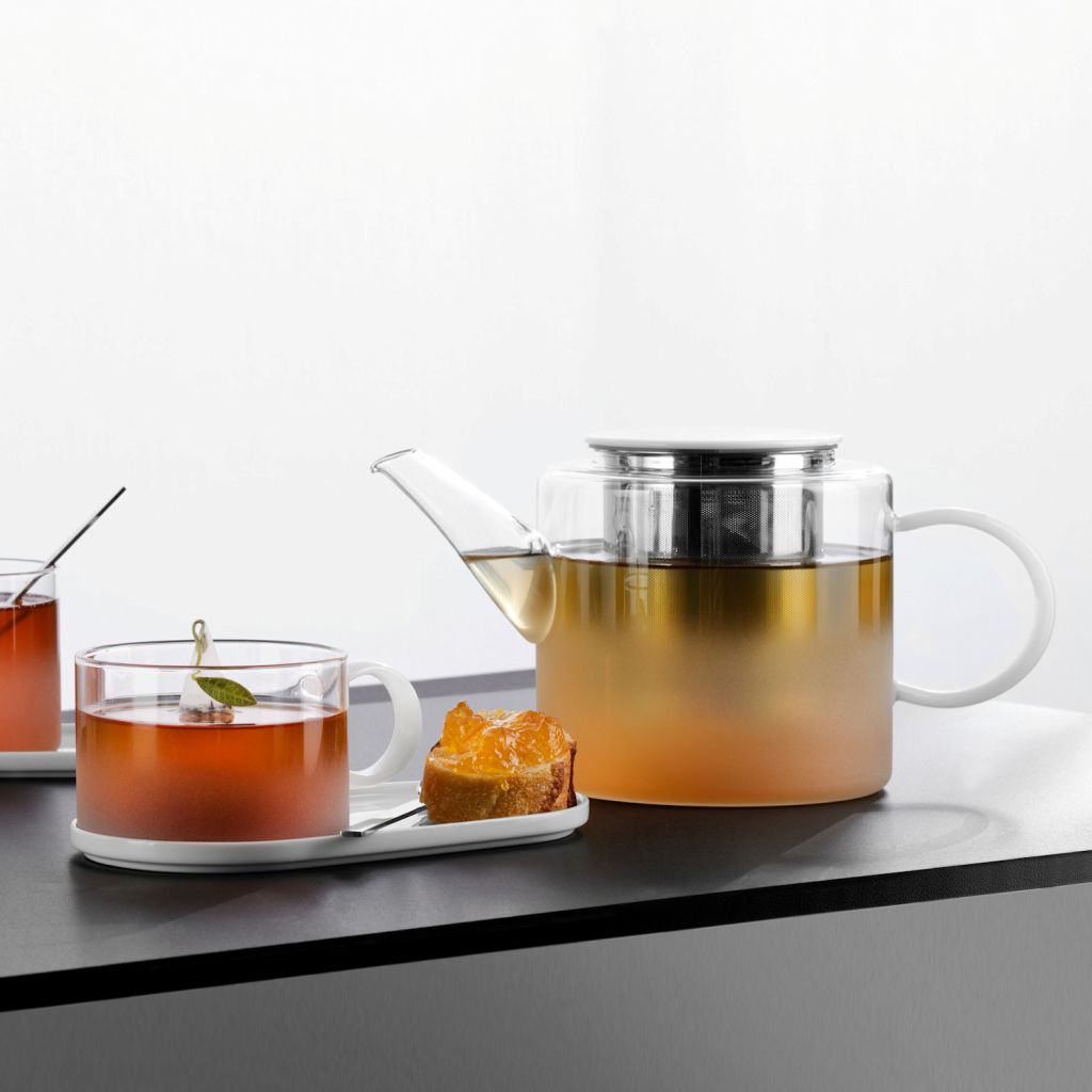 ASA Selection "opal" Tasse mit weißem Henkel