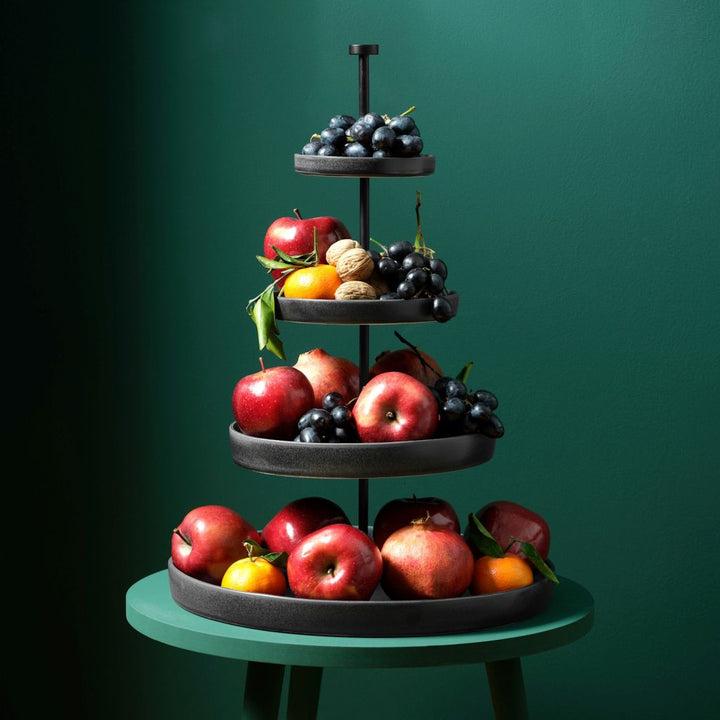 ASA Selection "grande" Etagere 4-stufig black iron