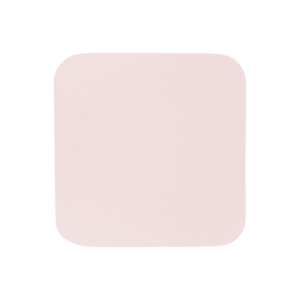 ASA Selection "table tops leder" Glasuntersetzer rosepowder 4er Set