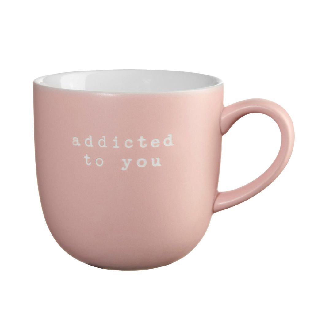 ASA Selection "hey!" Henkelbecher "addicted to you"