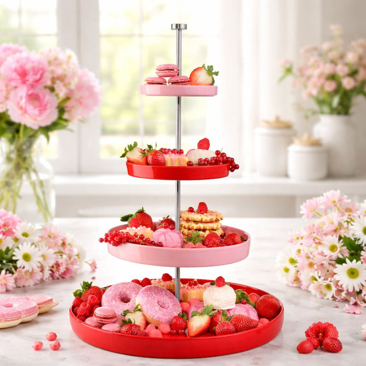 ASA Selection "joy" Etagere 4-stufig strawberry smoothie