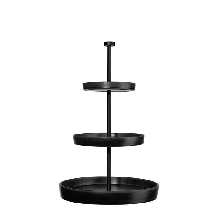 ASA Selection "grande" Etagere 3-stufig black iron