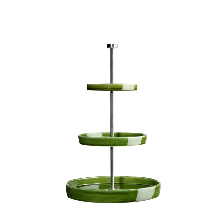 ASA Selection "grande" Etagere 3-stufig verde