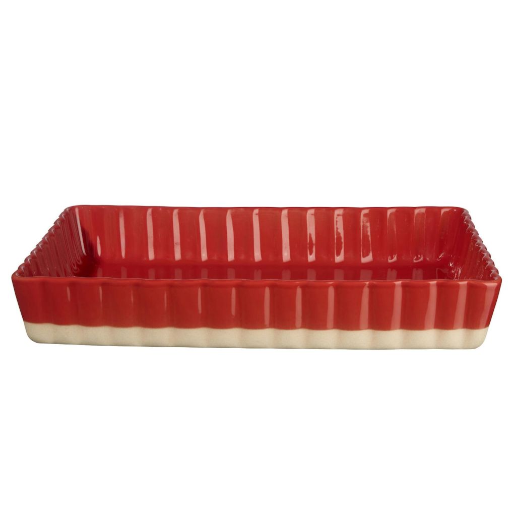 ASA Selection "grande" Auflaufform wellig, rot